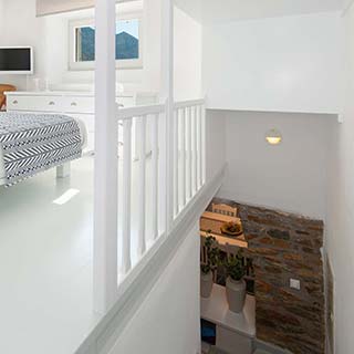 L'escalier de la chambre principale