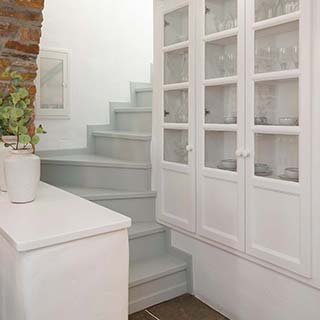 L'intérieur de la Villa River à Sifnos